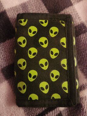 Alien Cloth Wallet 90s Y2K Era